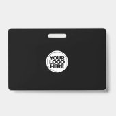 Zwart-bedrijf Foto ID Personeel ID Badge (Achterkant)