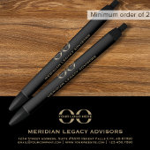 Zwart Bedrijf Pen Custom Logo