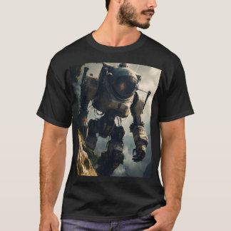 Zwart bedrukt T-shirt