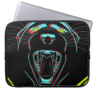 Zwart beeldscherm - laptophoes laptop sleeve