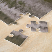 Zwart Beer aan de rivier Legpuzzel (Zijkant)