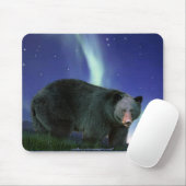 Zwart Beer Art Wildlife-supporter Mousepad Muismat (Met muis)