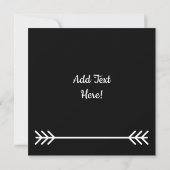 Zwart Beer Bald Eagle Beer Schilder Drukt Wilderhe Aankondiging (Achterkant)