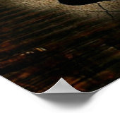 Zwart Beer Bald Eagle Beer Schilder Drukt Wilderhe Poster (Hoek)