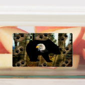 Zwart Beer Bald Eagle Beer Schilderen Drukken Labels (Aangebracht)