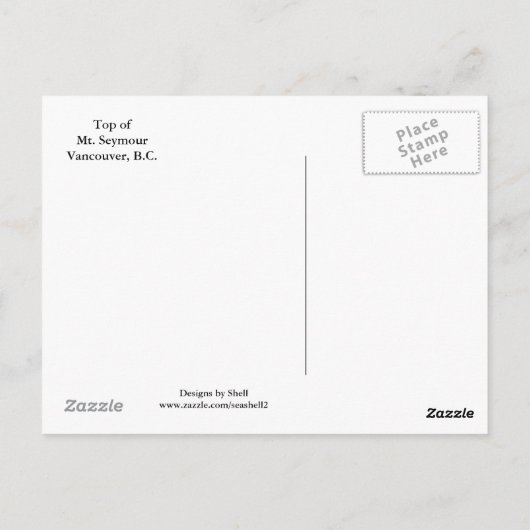 Zwart Beer Briefkaart (Achterkant)