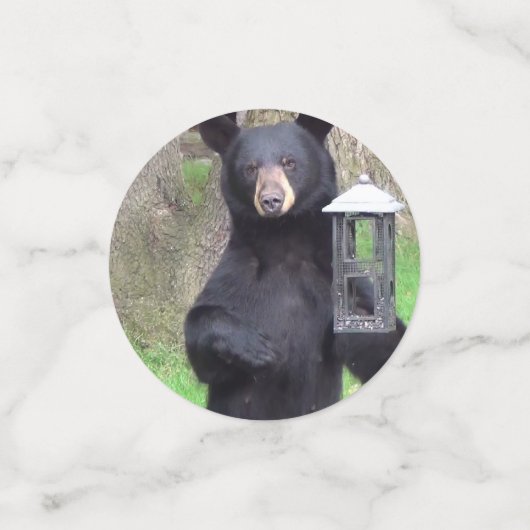 Zwart Beer Confetti (Kleine voorkant)