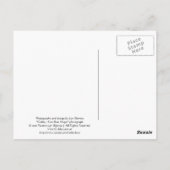 Zwart Beer - "Cubby Free Beer Hugs!" Briefkaart (Achterkant)