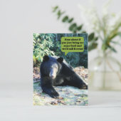 Zwart Beer - "Cubby - Let's Make a Deal" Briefkaart (Staand voorkant)