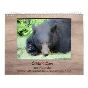 Zwart Beer - Cubby Love 2025 Kalender