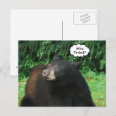 Zwart Beer - Cubby Who Farted? Briefkaart (Voorkant / Achterkant)