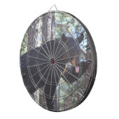 Zwart Beer dartboard Dartbord (Voorkant Rechts)
