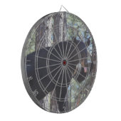 Zwart Beer dartboard Dartbord (Voorkant Links)