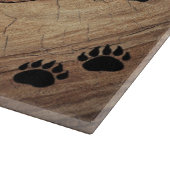 Zwart Beer en Beer poten Snijplank (Hoek)