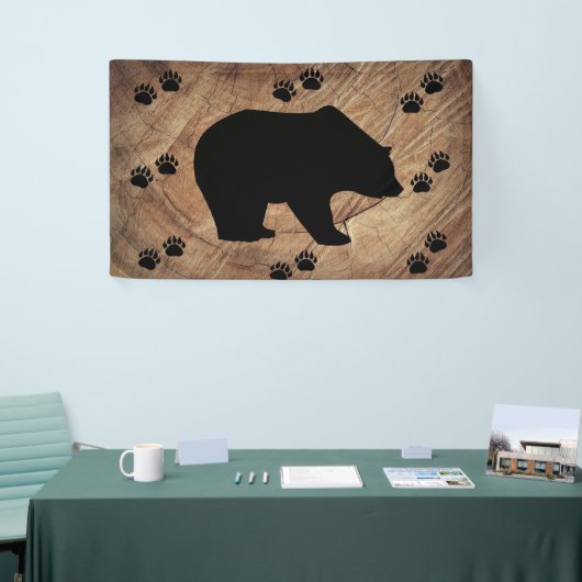 Zwart Beer en Beer poten Spandoek (Beurs)