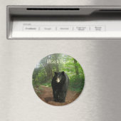 ZWART BEER Forest Natuur Magnet (Insitu (Vaatwasser))