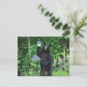 Zwart Beer - "Het is niet hoe het eruit ziet!" Briefkaart (Staand voorkant)