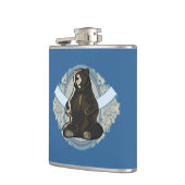 Zwart beer heupfles (Links)