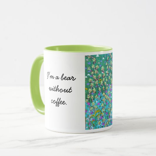 Zwart Beer in Berry Patch Mok (Voorkant links)