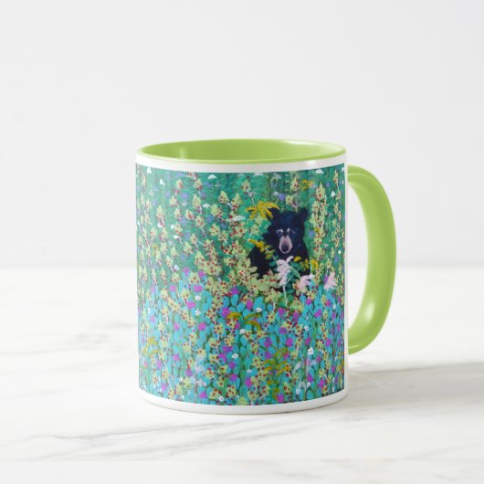 Zwart Beer in Berry Patch Mok (Voorkant rechts)