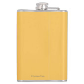 Zwart Beer in de bosbouw - Anchorage, Alaska Heupfles (Achterkant)