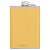 Zwart Beer in de bosbouw - Bot, oregon Heupfles (Achterkant)