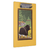 Zwart Beer in de bosbouw - Idaho Klembord (Rechts)