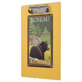 Zwart Beer in de bosbouw - Juneau, Alaska Klembord (Links)