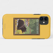 Zwart Beer in de bosbouw - Ketchikan, Alaska Case-Mate iPhone Case (Achterkant (horizontaal))