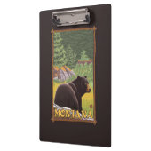 Zwart Beer in de bosbouw - Montana Klembord (Links)