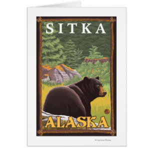 Zwart Beer in de bosbouw - Sitka, Alaska