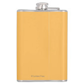 Zwart Beer in de bosbouw - Wrangell, Alaska Heupfles (Achterkant)