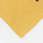 Zwart Beer in de bosbouw - Yukon, Alaska Fleece Deken (Hoek)