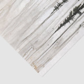 Zwart Beer in een River Portrait Decoupage Tissuepapier (Detail)