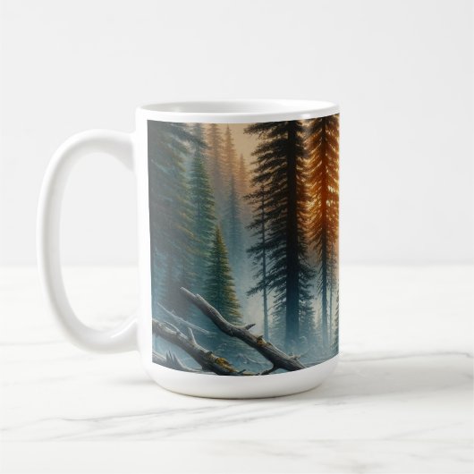 Zwart Beer in het bos Koffiemok (Links)