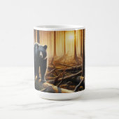 Zwart Beer in het bos Koffiemok (Center)