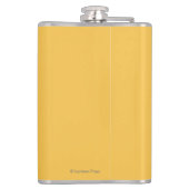 Zwart Beer in het bos - Mount Adams, Washington Heupfles (Achterkant)