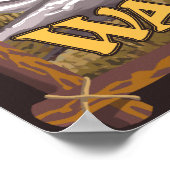 Zwart Beer in het bos - Mount Baker, Washington Poster (Hoek)