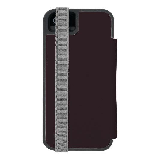 Zwart Beer in het bos - Petersburg, Alaska Incipio iPhone Portemonnee Hoesje (Agenda Achterkant)