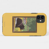 Zwart Beer in het bos - Washington Case-Mate iPhone Case (Achterkant (horizontaal))