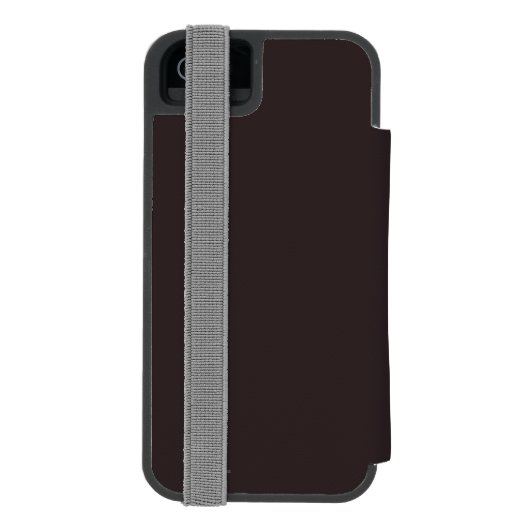 Zwart Beer in het bos - Washington Incipio iPhone Portemonnee Hoesje (Agenda Achterkant)