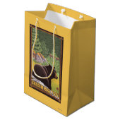 Zwart Beer in het bos - Washington Medium Cadeauzakje (Achterkant Gekanteld)