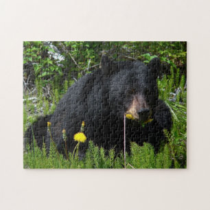Zwart Beer Jigzaag Puzzle Legpuzzel