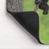 Zwart Beer Keuk op boomarm Muismat (Hoek)