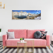 Zwart Beer Lake - Sierra Canvas Afdruk (Insitu (Woonkamer))