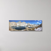 Zwart Beer Lake - Sierra Canvas Afdruk (Voorkant)