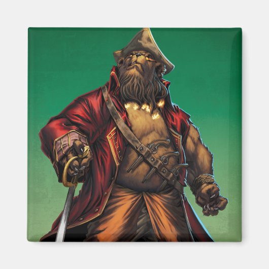 Zwart Beer Magneet (Voorkant)