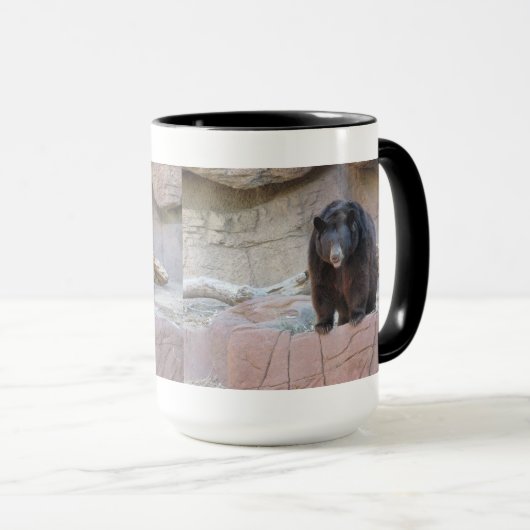 Zwart Beer Mok (Voorkant rechts)