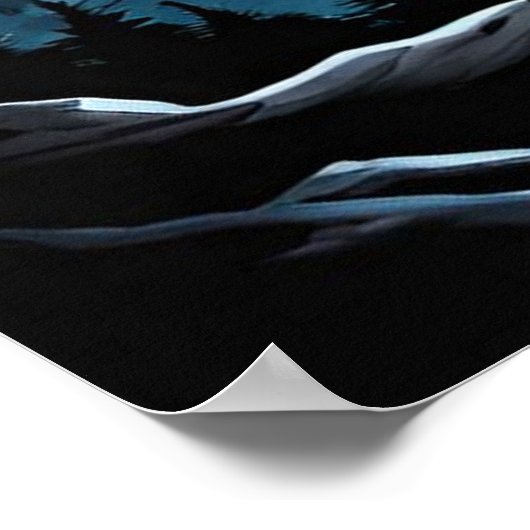 Zwart Beer Moon Poster (Hoek)