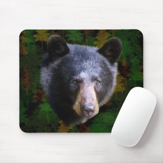 ZWART BEER Mousepad Muismat (Met muis)
